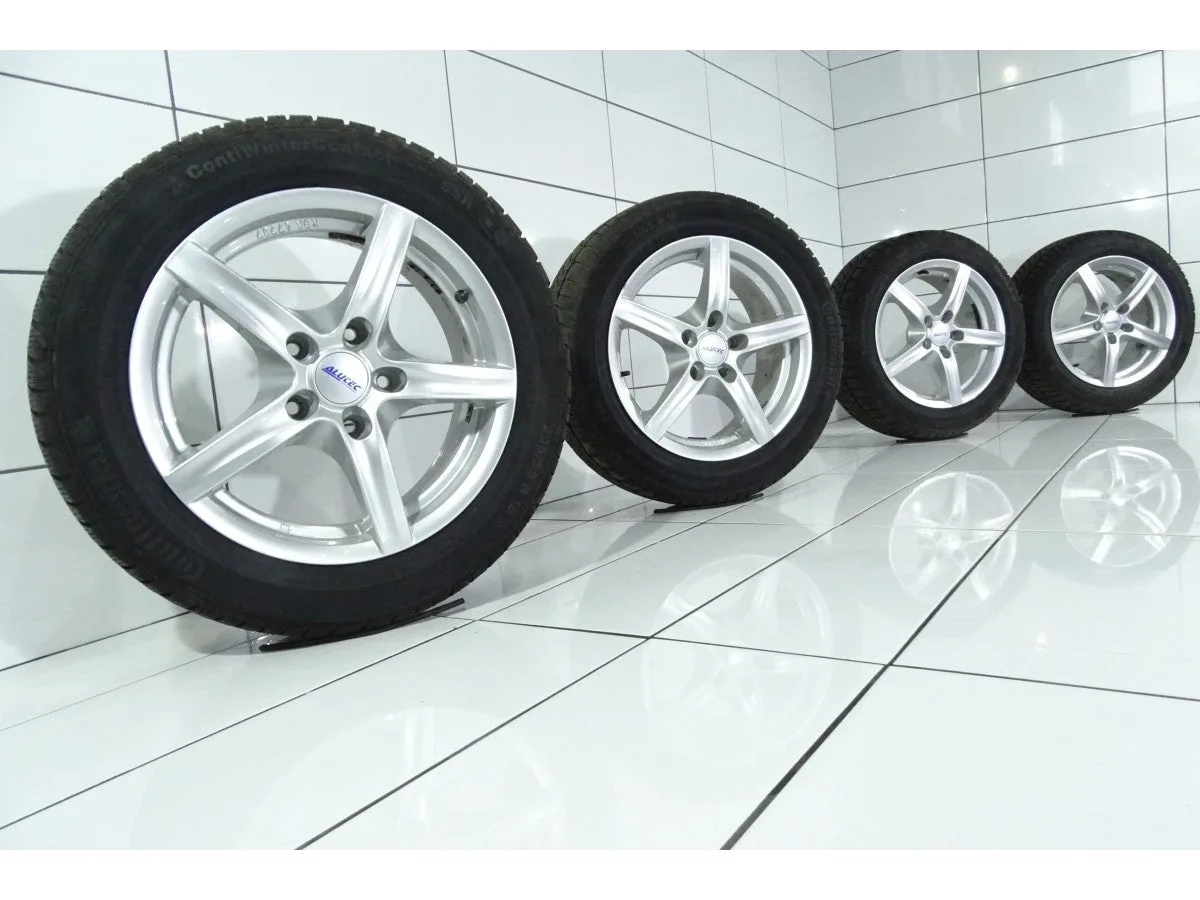 KOŁA UŻYWANE Alutec OE 47767 Continental ContiWinterContact TS 830 P SSR, BMW 3 E36, E46 5x120 ET35 205/55R16 91H [2013] 7MM, zdjęcie 1