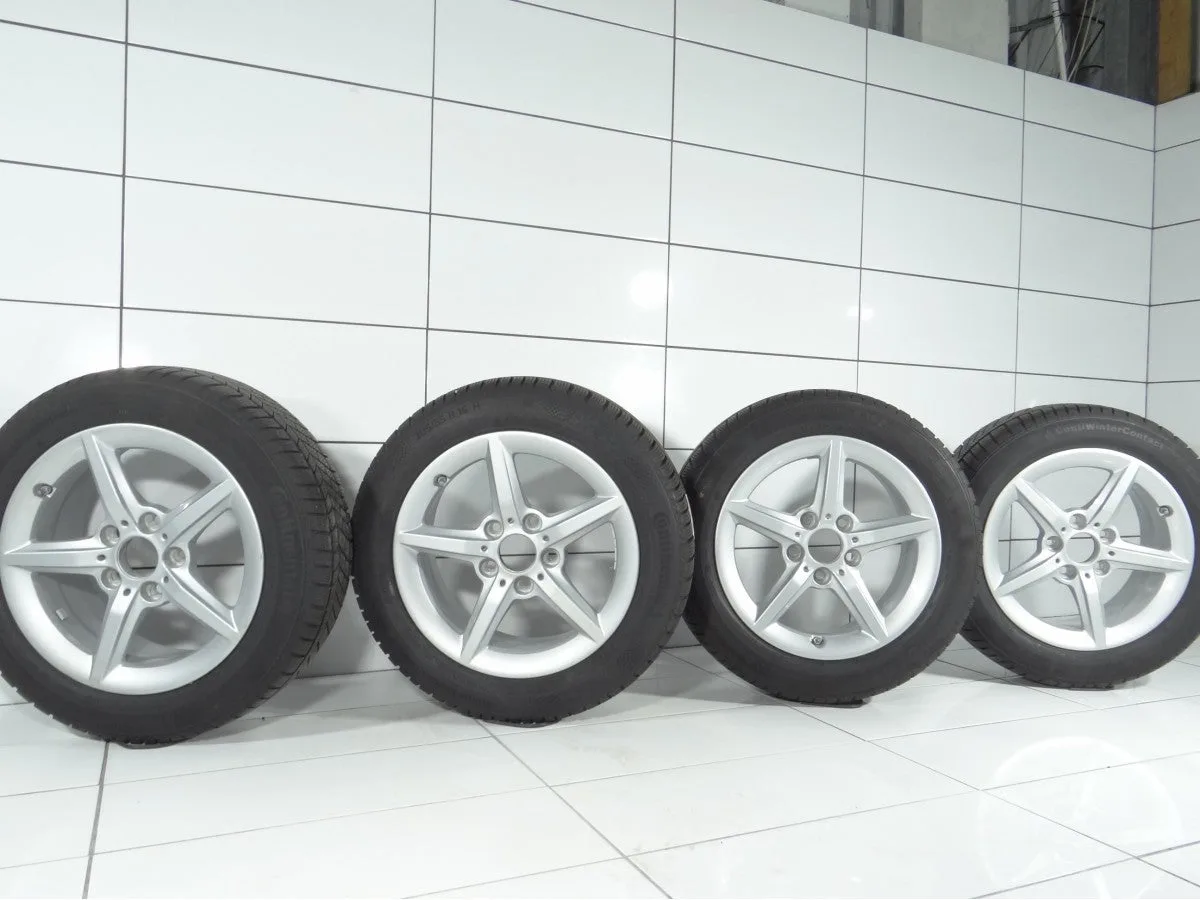 KOŁO UŻYWANE BMW OE STYLING 654 6866302 1 F20 F21, 2 F22 F23 5X120 ET40 205/55R16 91H [2016] 6MM SREBRNY, zdjęcie 1