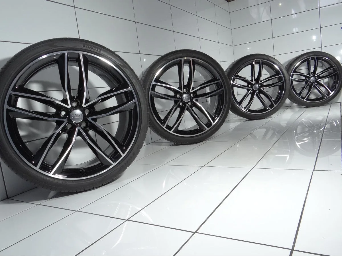 KOŁA UŻYWANE Audi OE 4GO601025CF A6 4G RS6 5x112 ET25 285/30R21 100Y [2021] 6,5MM Czarny, zdjęcie 1