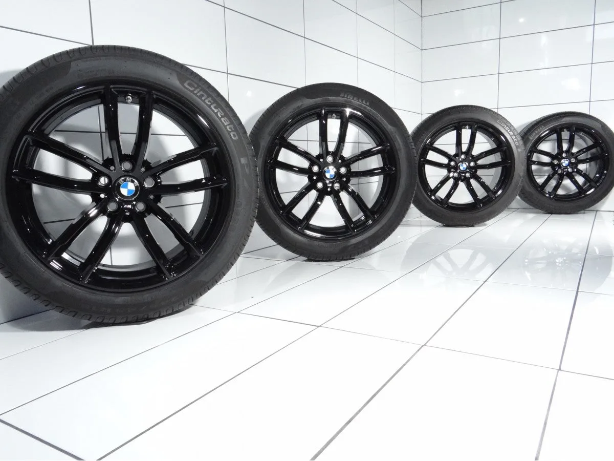 KOŁA UŻYWANE BMW OE STYLING 662 7855081 5 G30 G31 5x112 ET30/44 245/45-275/40R18 100Y [2020] Czarny, zdjęcie 1