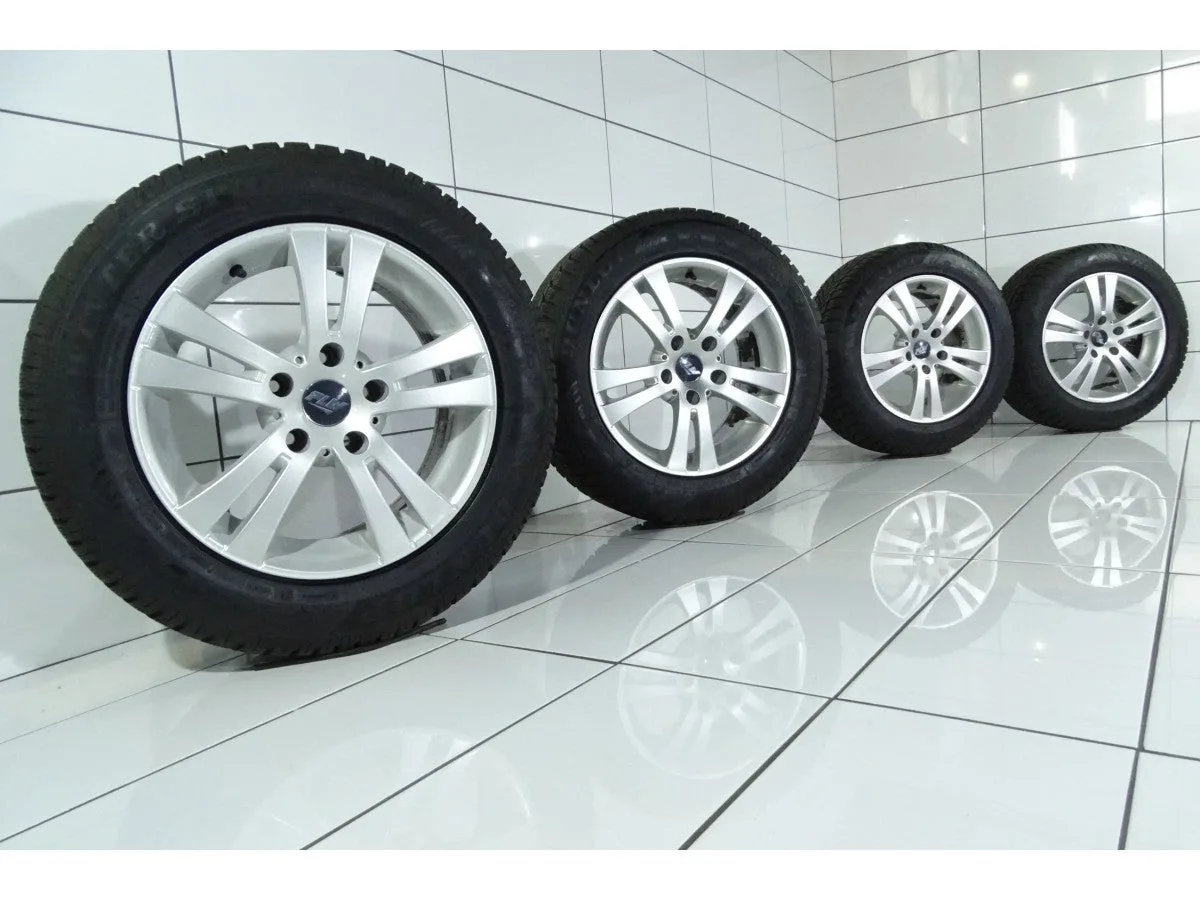 KOŁA UŻYWANE PLW OE 46889 KBA 46889 5x120 ET38 205/55R16 91H [2011] 6,5MM Srebrny, zdjęcie 1