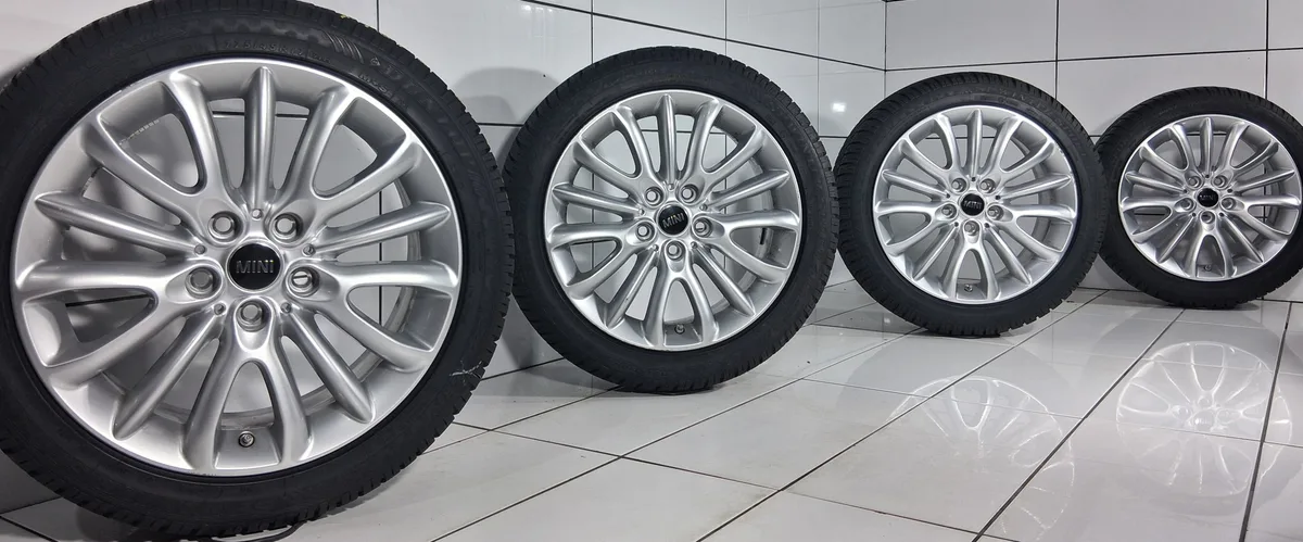 MINI 17' F54, 6856047, Styling 519, 5x112, ET 54, 225/45R17, Srebrny, zdjęcie 1