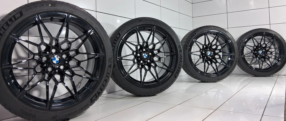 KOŁA UŻYWANE BMW 19"/20" M2 G87 M3 G80 G81 M4 G82 G83 8093836/837 STYLING 826M 275/35R19-285/30R20 5X112 ET20, zdjęcie 1