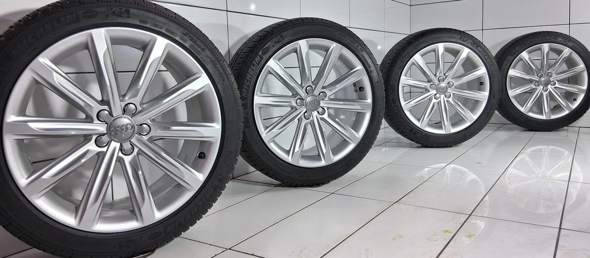 KOŁA UŻYWANE AUDI 19" A7 S7 4G8601025AF 235/45R19 5X112 ET32, zdjęcie 1