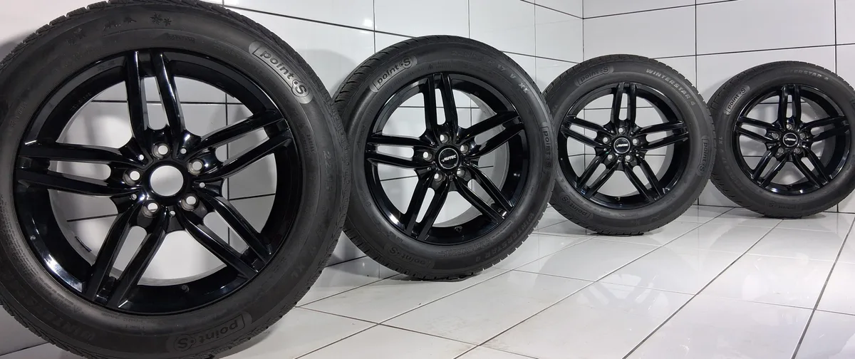 KOŁA UŻYWANE AUTEC 17" BMW X1 X2 MINI COUNTRYMAN II KBA 51619 225/55R17 5X112 ET52, zdjęcie 1