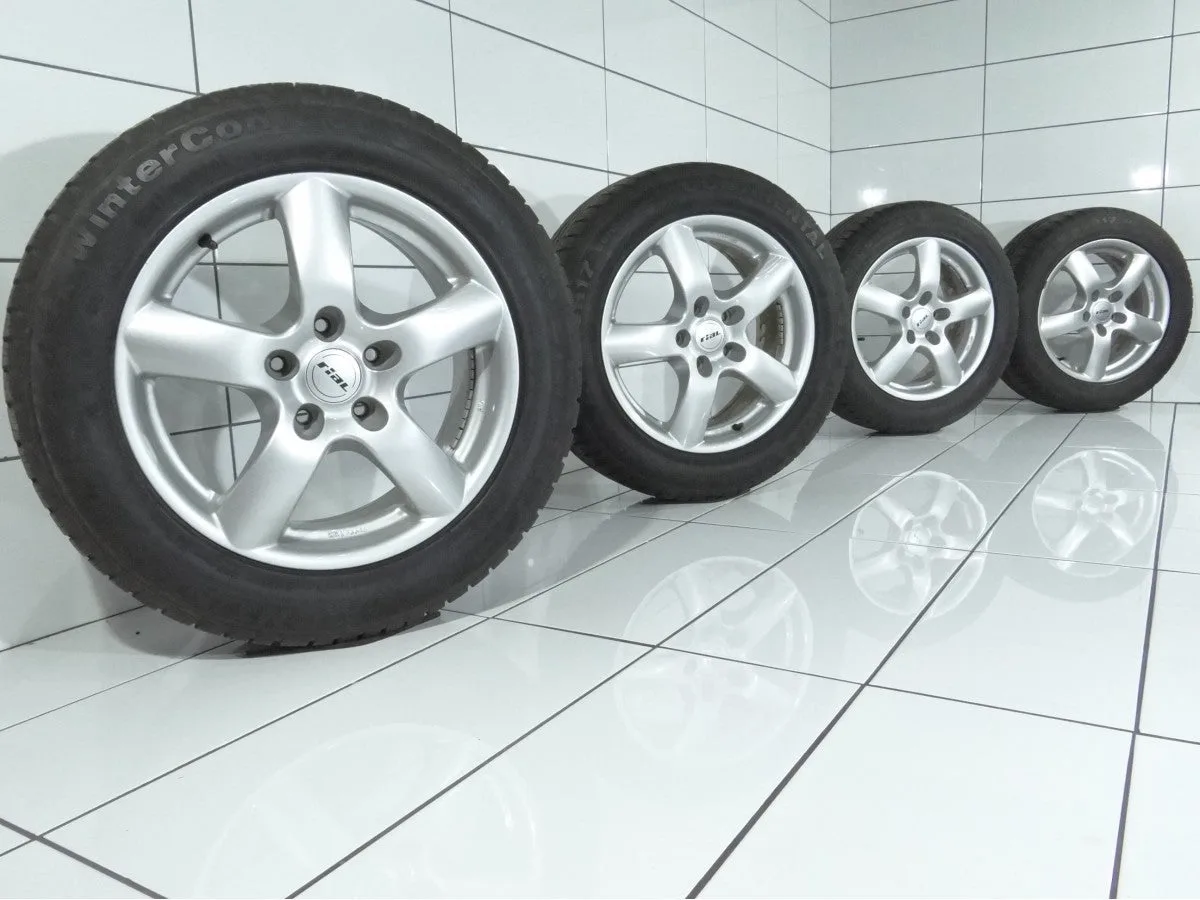 KOŁA UŻYWANE Rial OE 46624 Continental 4x4 WinterContact 5x120 ET44 215/60R17 96H [2012] 6MM, zdjęcie 1