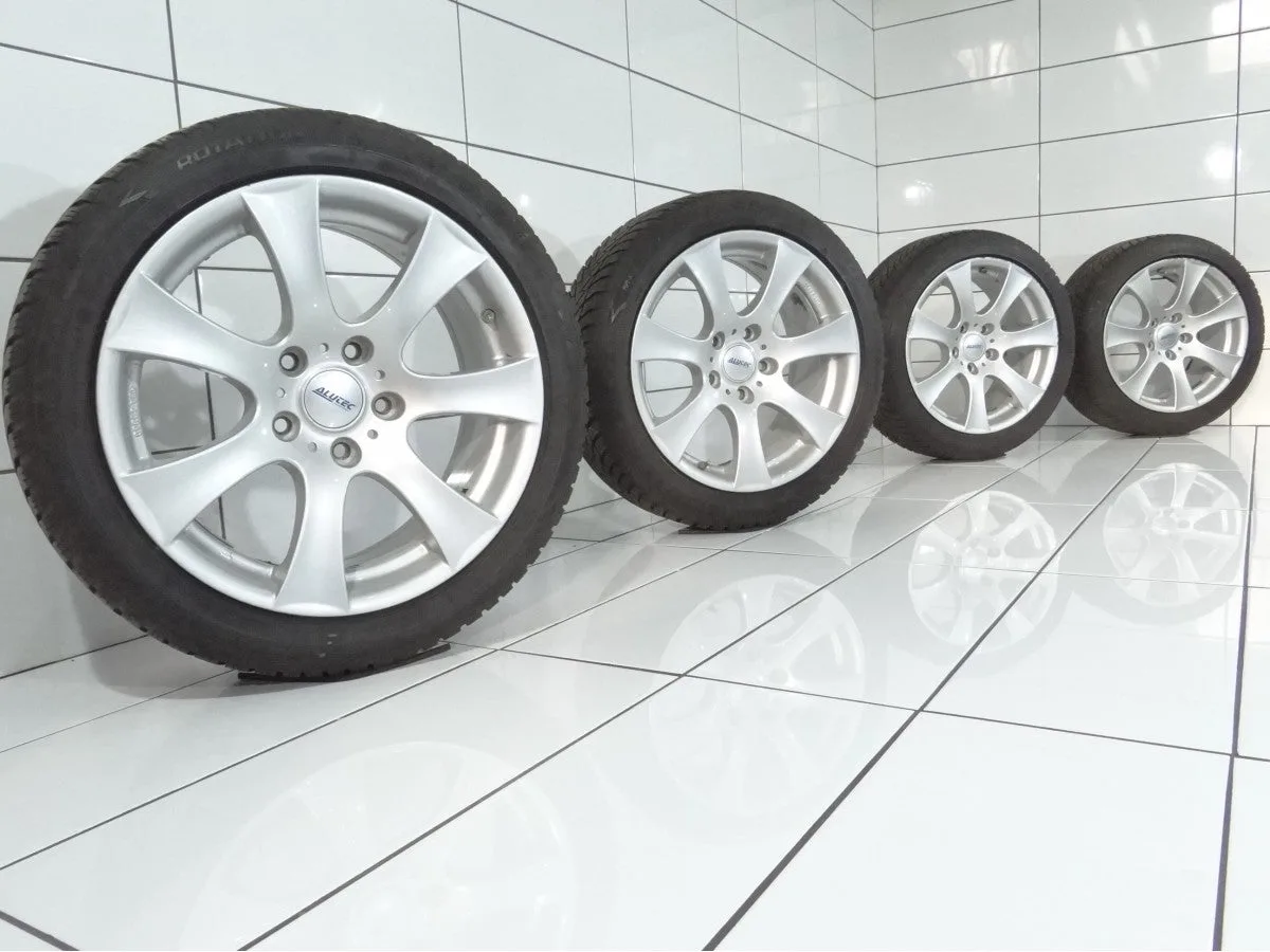 KOŁA UŻYWANE Alutec OE 45860 Goodyear Eagle UltraGrip GW 3 5x120 ET35 225/45R17 91H [2011] 6,5MM, zdjęcie 1