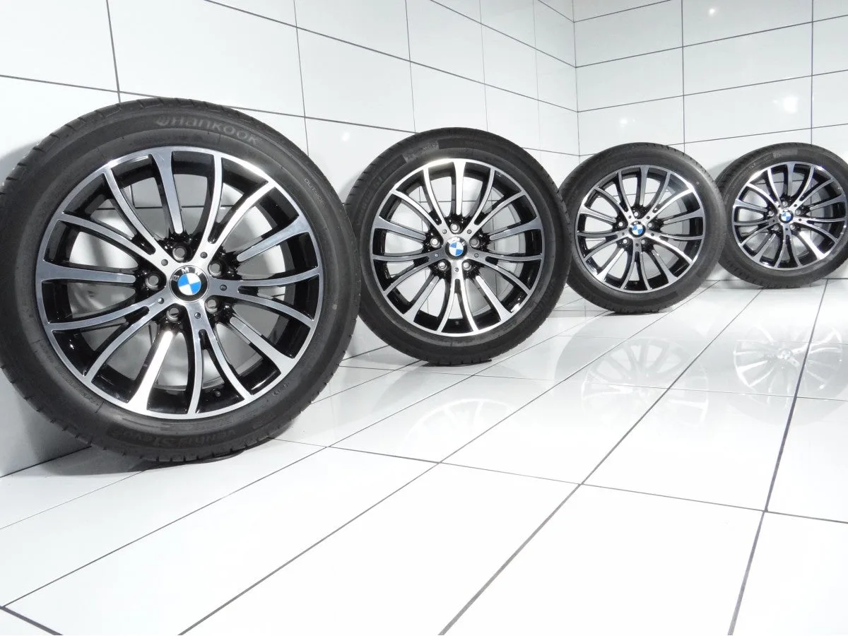 KOŁO UŻYWANE BMW OE STYLING 454 6857668 HANKOOK VENTUS S1 EVO2, 5 F10, F11, 6 F12, F13 5X120 ET30 245/45R18 100Y [2017] 6MM, zdjęcie 1