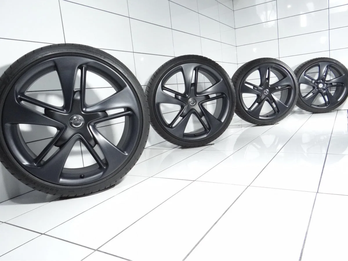 KOŁA UŻYWANE OPEL OE 13312753 ASTRA J GTC 5X115 ET41 245/35R20 95Y [2020] 6,5MM ANTRACYTOWY MAT, zdjęcie 1