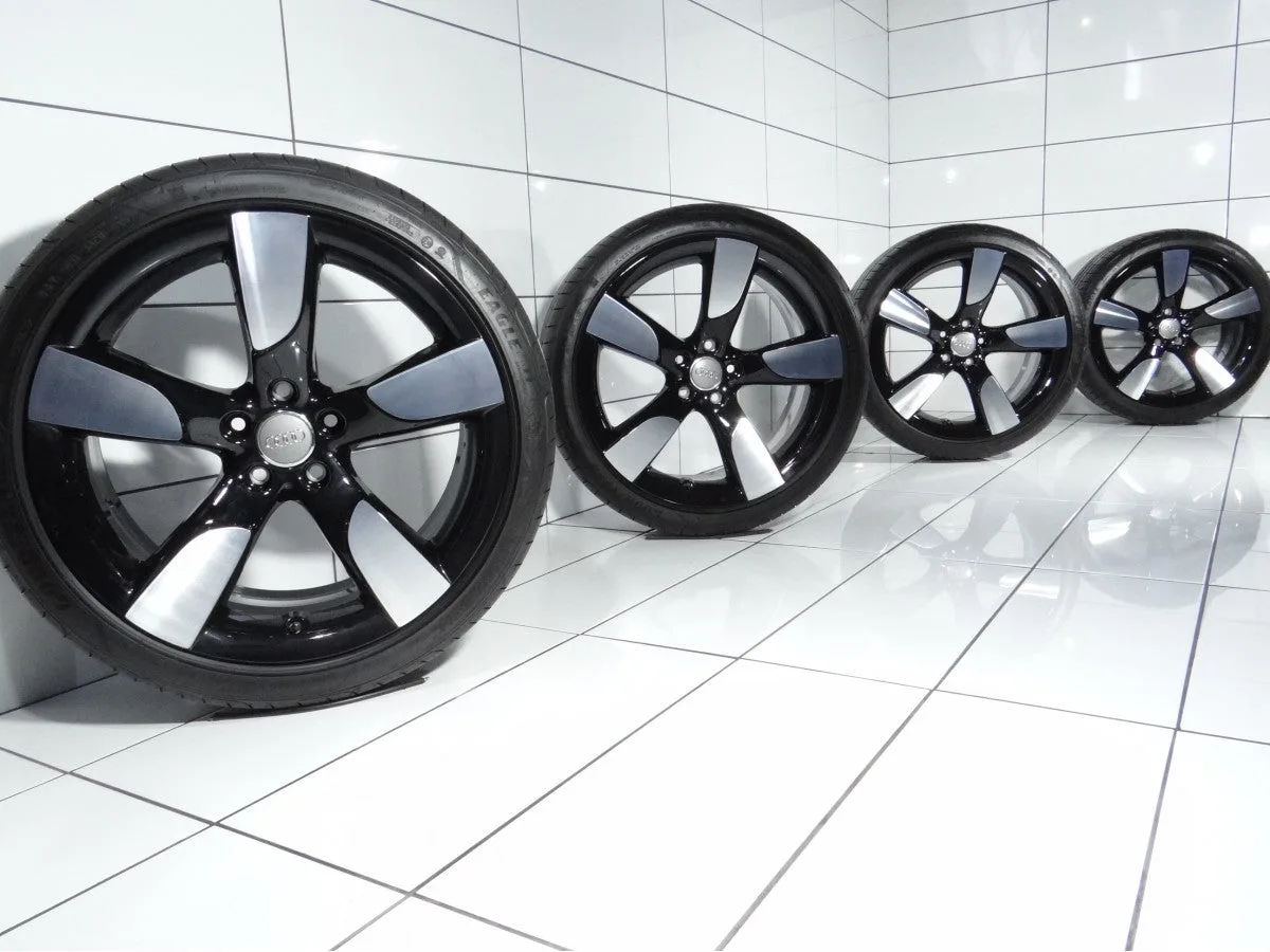 KOŁA UŻYWANE Audi OE 8T0071499A A5 S5 8T0 5x112 ET33 255/35R19 96Y [2019] 6,5MM Czarny, zdjęcie 1