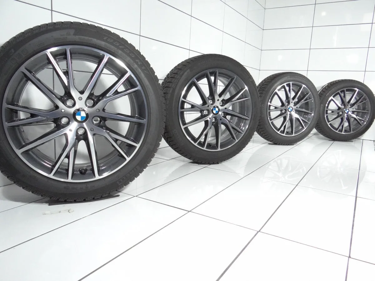 KOŁA UŻYWANE BMW OE STYLING 489 1 F40, 2 F44 F45 F46 5x112 ET47 195/55R17 92H [2019] 100MM Grafitowy, zdjęcie 1