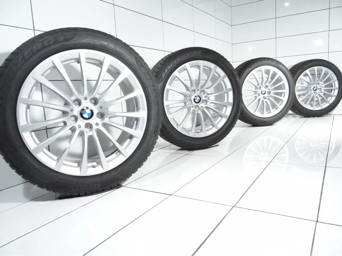 KOŁA UŻYWANE BMW OE STYLING 619 6861224 5 G30 G31, 8 G14 G15 G16 5x112 ET30 245/45R18 100V [2017] 6,5MM Srebrny, zdjęcie 1