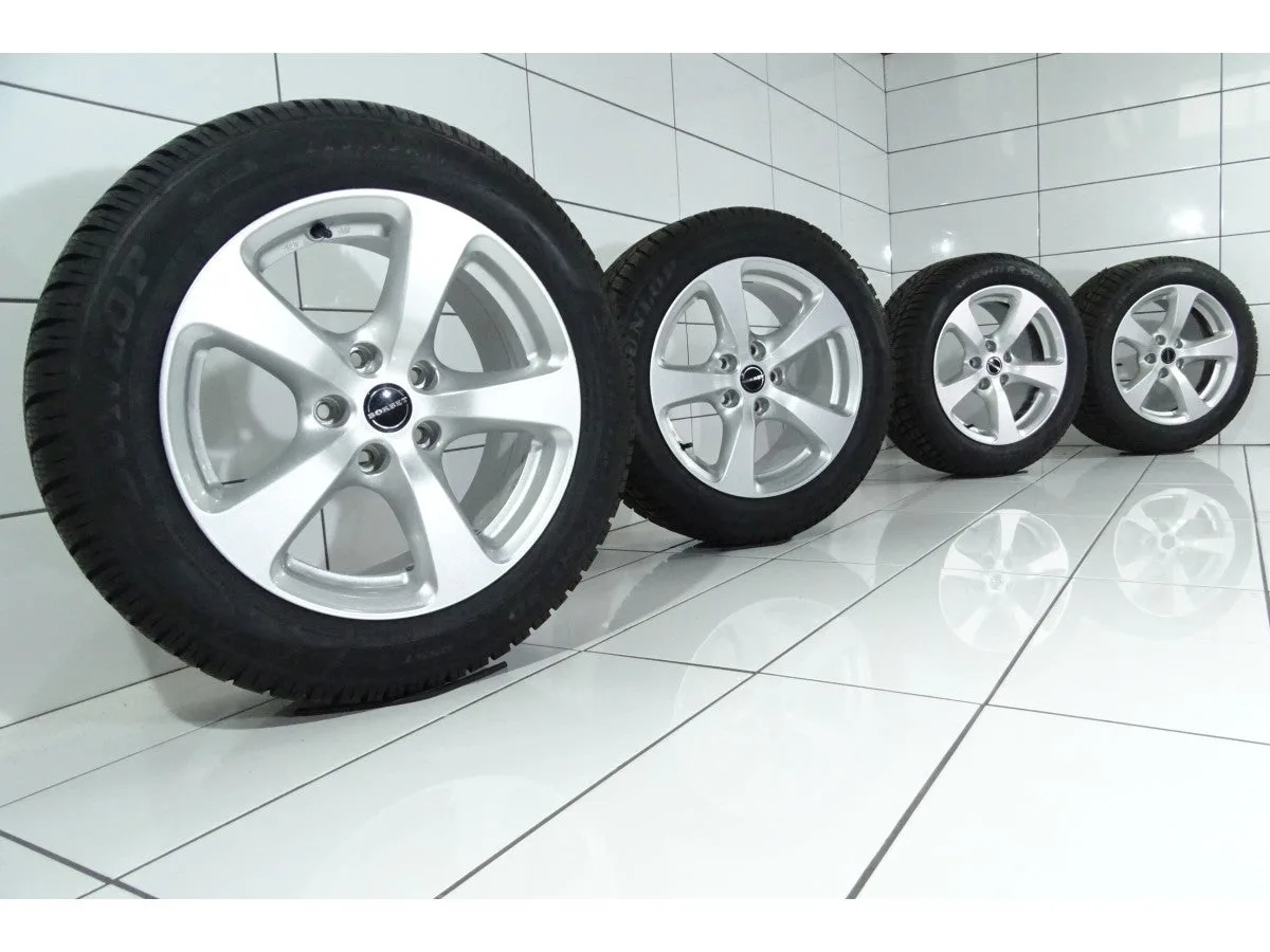 KOŁA UŻYWANE Borbet OE 46717 BMW 3 F34 GT 5x120 ET30 225/55R17 97H [2010] 6MM Srebrny, zdjęcie 1