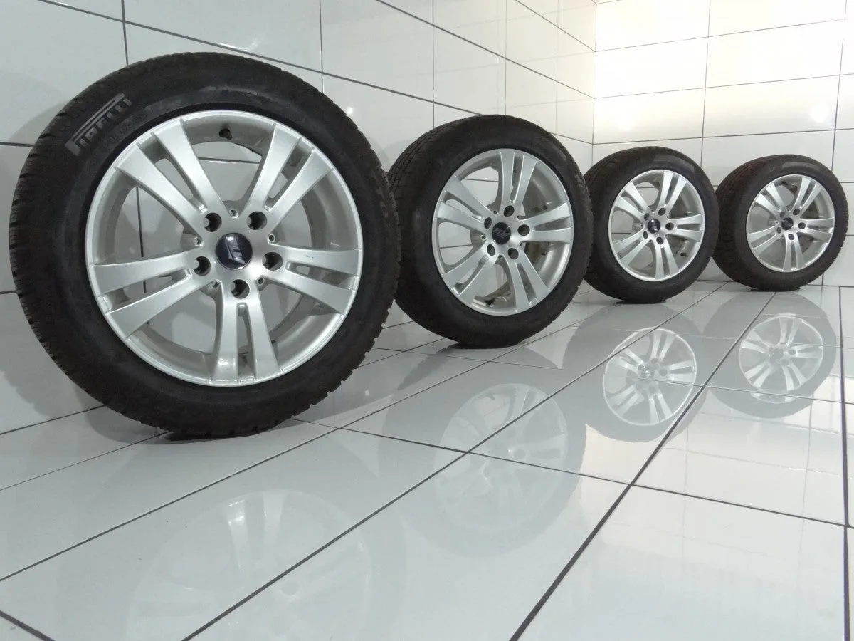 KOŁA UŻYWANE PLW OE 46889 PIRELLI Sottozero Winter 210 Serie II, KBA 46889 5x120 ET38 205/55R16 91H [2010] 6,5MM, zdjęcie 1
