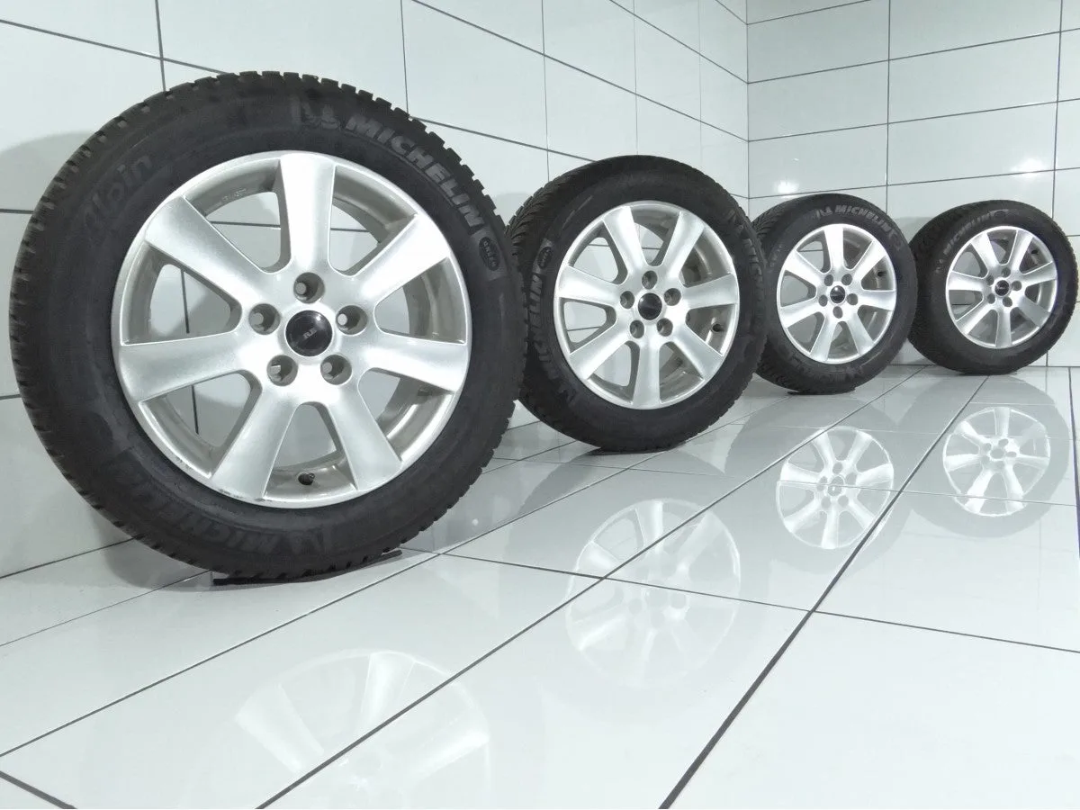 KOŁA UŻYWANE Borbet OE 45810 5x112 ET50 215/55R16 97V [2010] 6,5MM Srebrny, zdjęcie 1