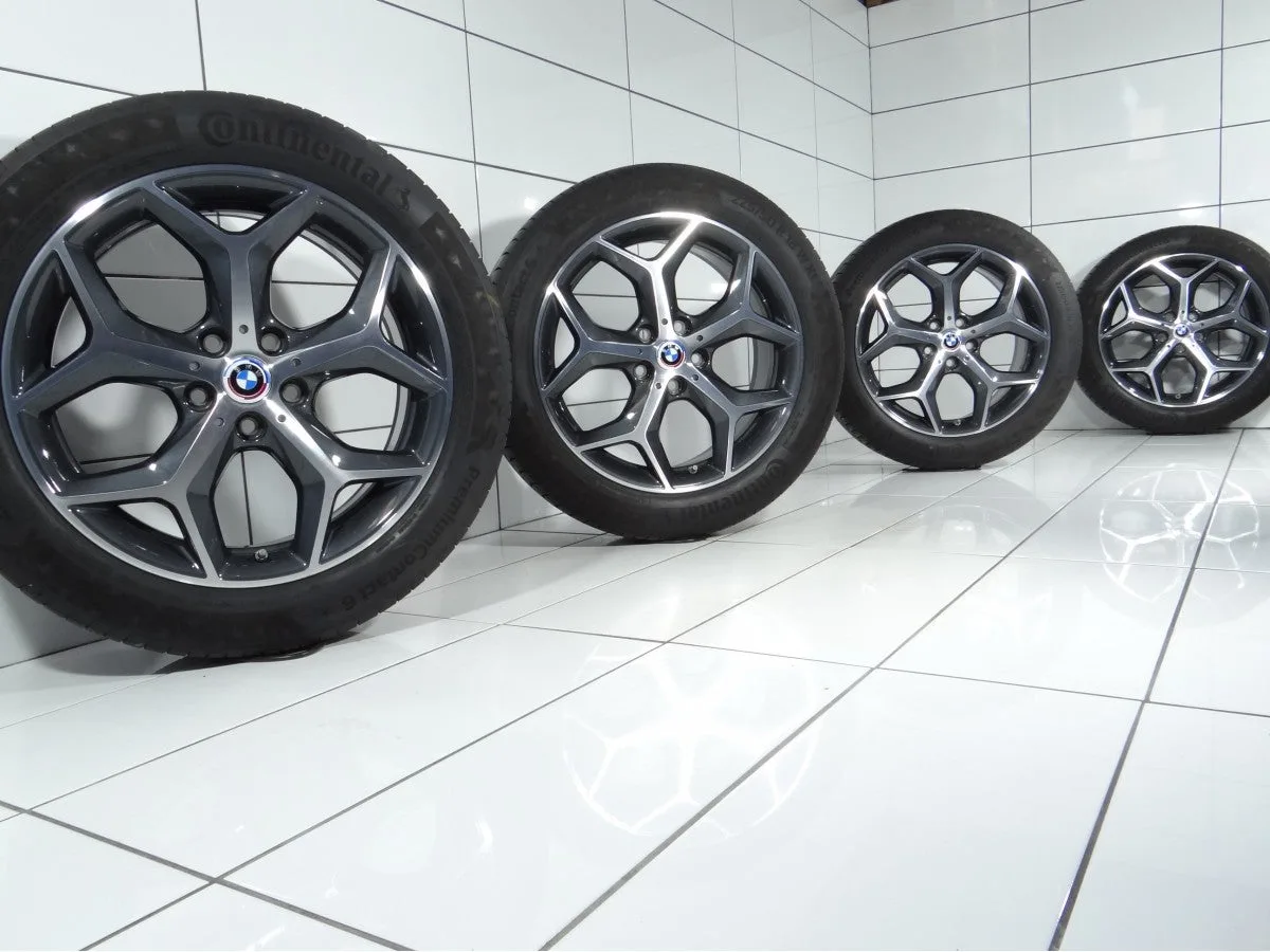 KOŁA UŻYWANE BMW OE STYLING 569 6856070 X1 F48, X2 F39 5x112 ET51 225/50R18 99W [2022] 7MM Grafitowy, zdjęcie 1