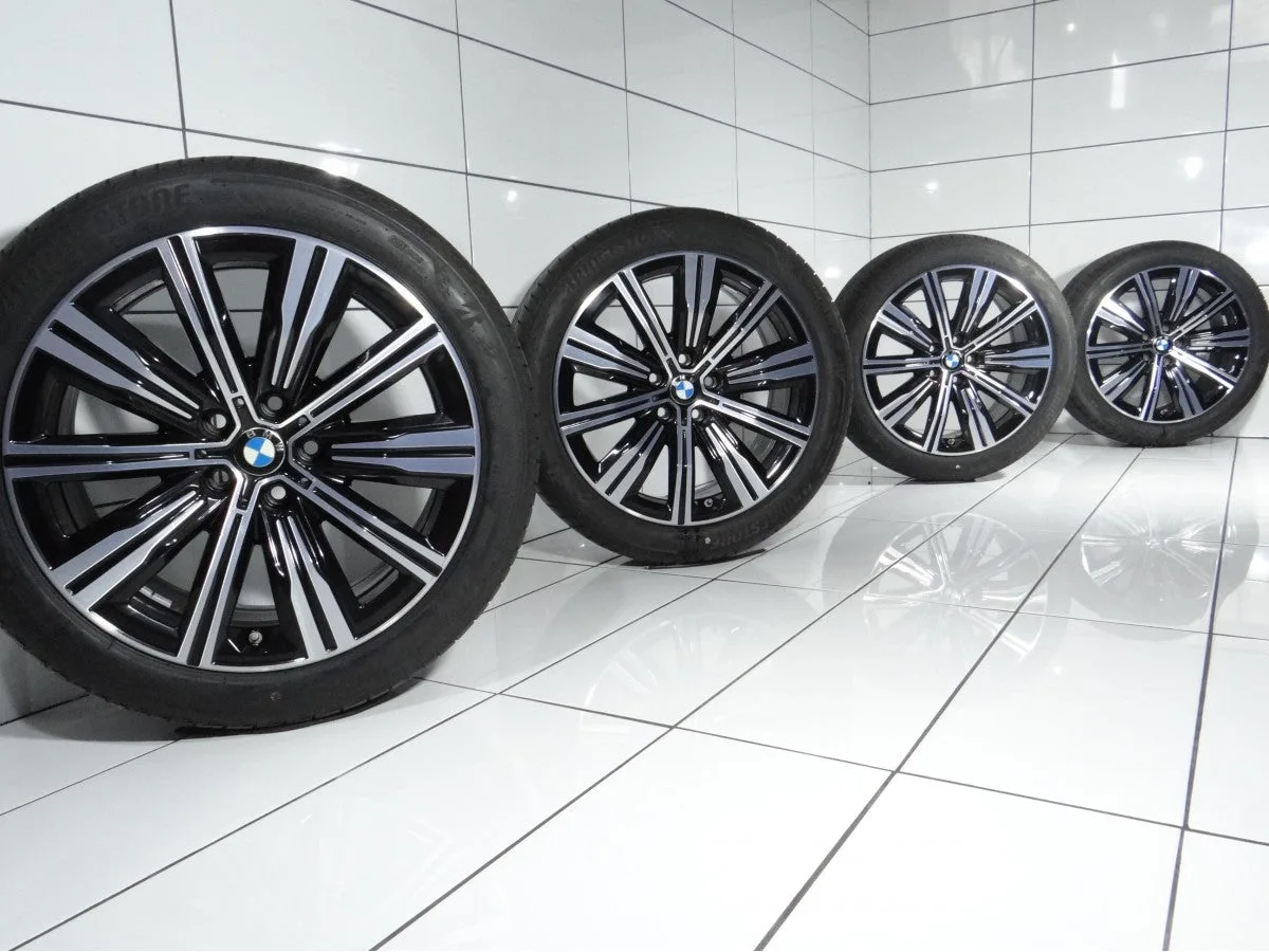 KOŁA UŻYWANE BMW OE STYLING 782 6883524 2 G42, 3 G20 G21, 4 G22 5x112 ET25 225/45R18 95Y [2020] 6MM Czarny, zdjęcie 1
