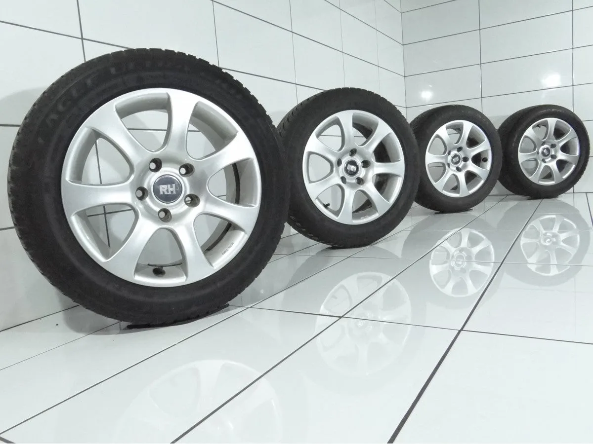 KOŁA UŻYWANE RH OE 46131 BMW 3 E90 E91 E92 E93 5x120 ET35 205/55R16 91H [2008] 6,5MM Srebrny, zdjęcie 1