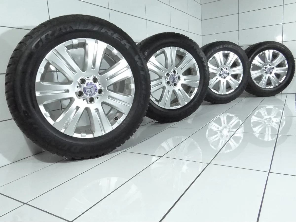 KOŁA UŻYWANE Mercedes-Benz OE A1644012502 MERCEDES ML GL, A1644012502 5x112 ET56 265/55R19 109H [2006] 6,5MM Srebrny, zdjęcie 1
