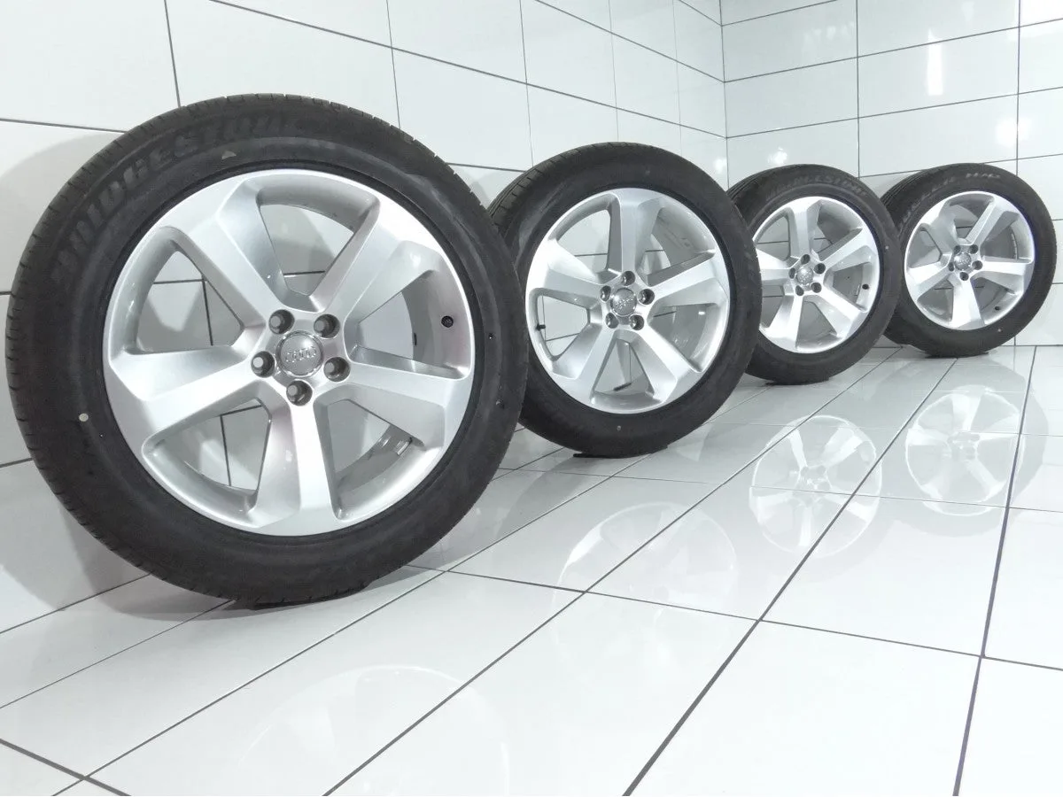 KOŁA AUDI Q5 8R0, 5X112, ET 27, 235/55R19 101 W Srebrny, zdjęcie 1