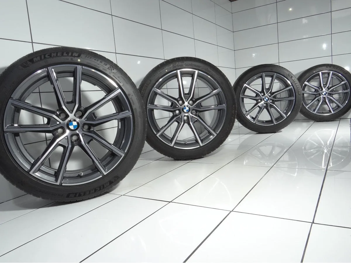 KOŁO NOWE BMW OE STYLING 780 6883522 3 G20 G21, 4 G22 G23 5X112 ET25 225/45R18 95Y [2019] 7MM GRAFITOWY, zdjęcie 1