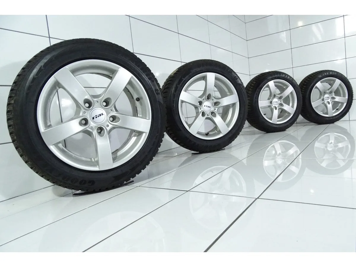 KOŁA UŻYWANE Rial OE 46988 Goodyear Ultra Grip 8, BMW 3 F30 F31 5x120 ET30 205/55R16 91H [2012] 7,5MM, zdjęcie 1