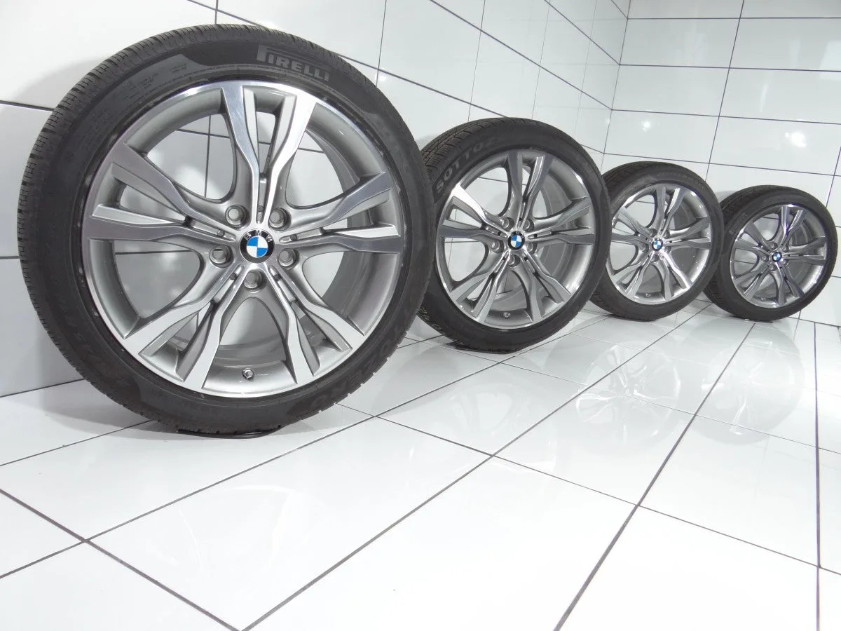 KOŁA UŻYWANE BMW OE STYLING 484 2 F45 F46 5x112 ET57 225/45R18 95V [2017] 6,5MM Szary, zdjęcie 1