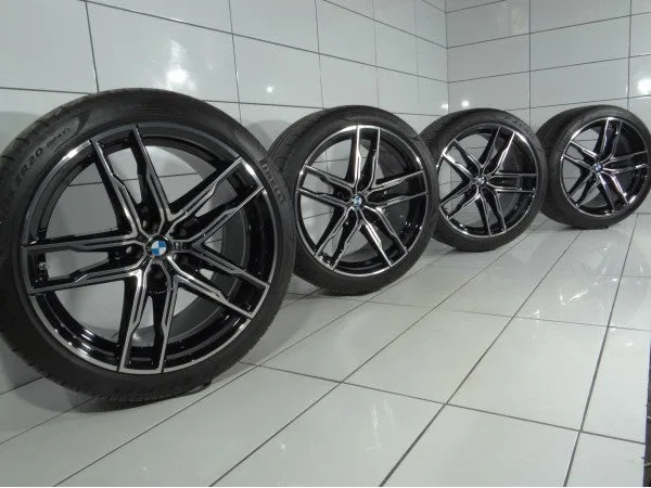 KOŁA UŻYWANE BMW OE STYLING 810M 8089562/8089563 M5 F90, M8 F91, F92, F93, 104Y 5X112 ET28 275/35-285/35R20 102Y [2021] 6,5MM, zdjęcie 1