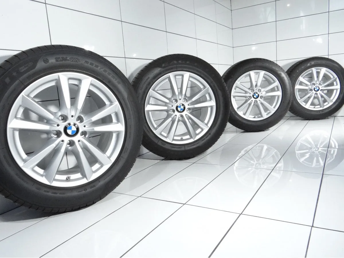 KOŁA UŻYWANE BMW OE STYLING 446 X5 F15 5x120 ET46 255/55R18 109V [2019] 7,5MM Srebrny, zdjęcie 1