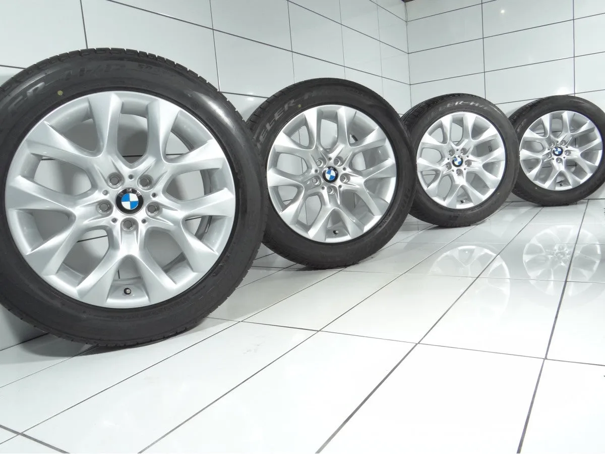 KOŁA UŻYWANE BMW OE STYLING 334 6788007 X5 E70 5x120 ET48 255/50R19 107W [2011] 8MM Srebrny, zdjęcie 1