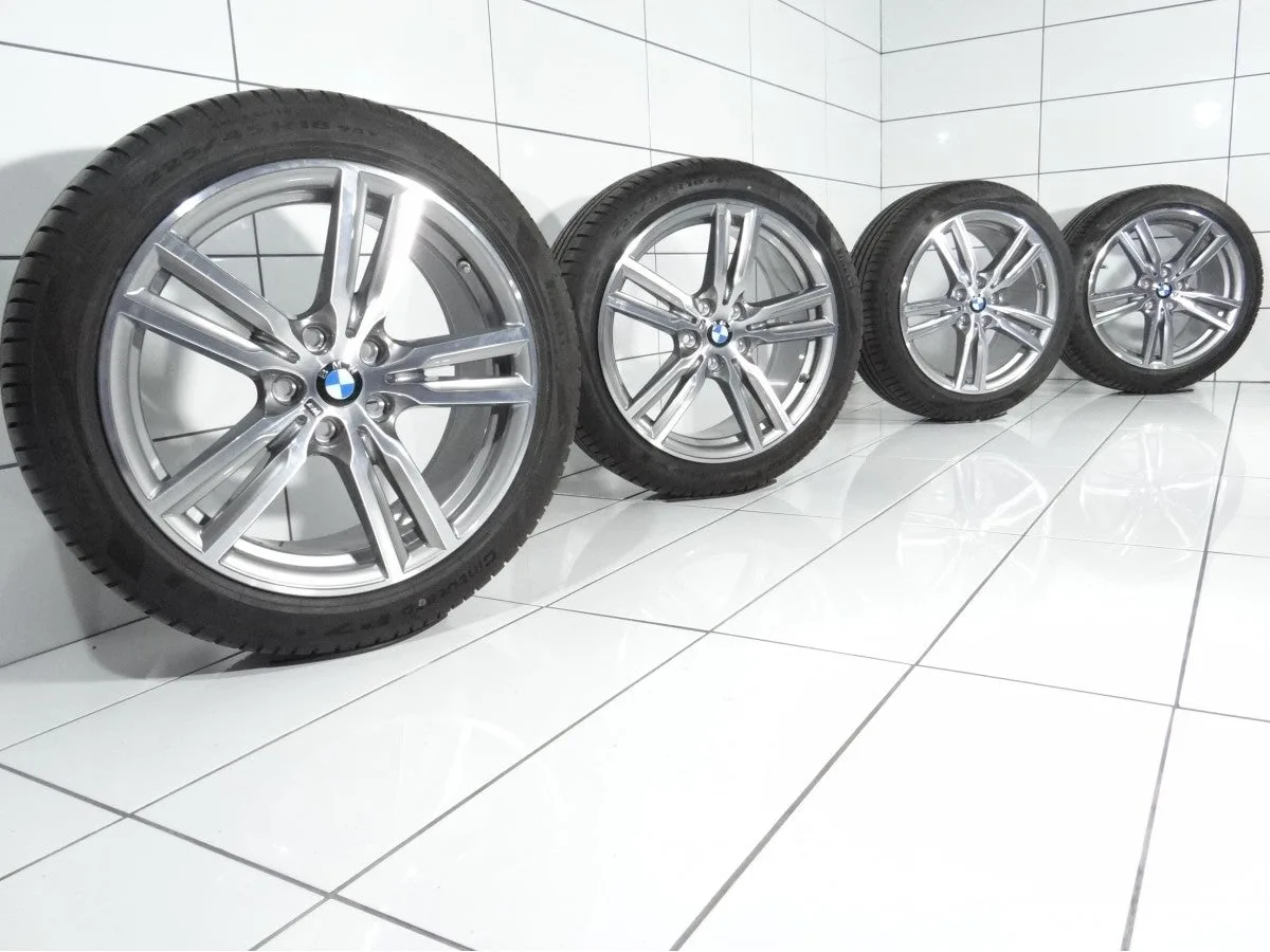 KOŁO UŻYWANE BMW OE STYLING 486 7848602 2 F45, ACTIVE TOURER, F46, GRAN TOURER 5x112 ET57 225/45R18 95Y [2020] 6,5MM Szary, zdjęcie 1