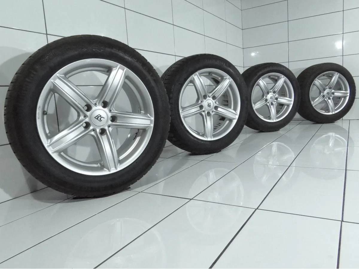 KOŁA UŻYWANE RC Design OE 48150 Continental ContiWinterContact TS 810 S, BMW 5 F10 F11, 6 F06 F12 F13 5x120 ET30 225/55R17 97H [2010] 5,5MM, zdjęcie 1