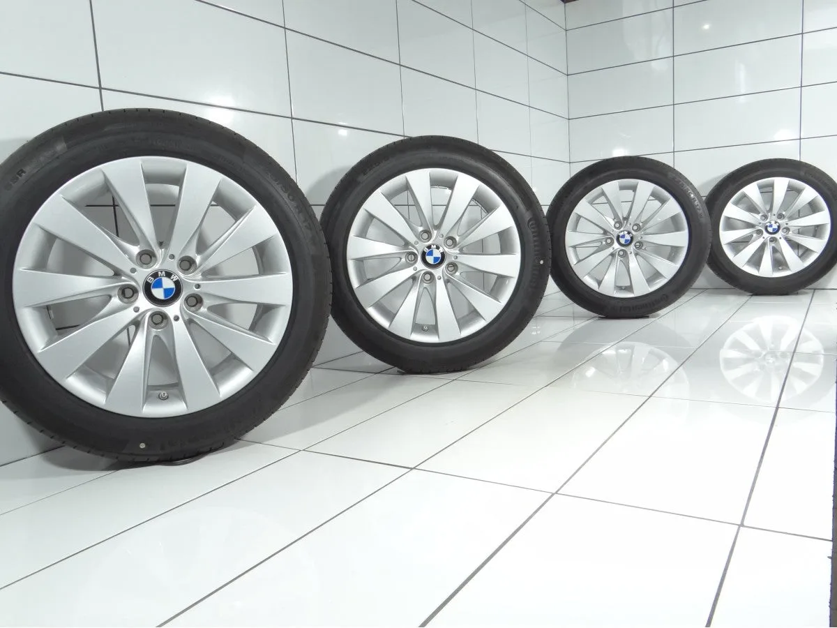 KOŁA BMW 3 F30 F31 4 F32 F36, 5x120, ET 37, 225/50R17 94 W Srebrny, zdjęcie 1