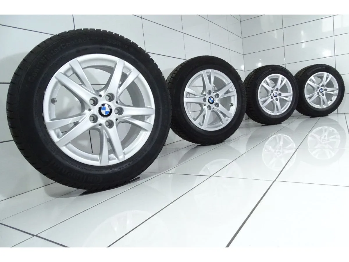 KOŁA UŻYWANE BMW OE STYLING 473 6855082 Continental ContiWinterContact TS 830 P SSR, 2 F45, ACTIVE TOURER, F46, GRAN TOURER 5x112 ET52 205/60R16 92H [2015] 7,5MM, zdjęcie 1