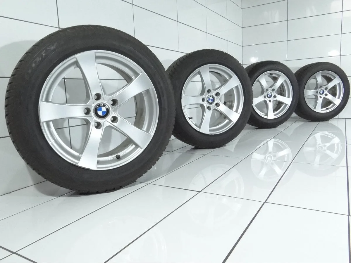 KOŁA UŻYWANE Dezent OE 47702 BMW 5 F10 F11 5x120 ET30 225/55R17 97H [2010] 6MM Srebrny, zdjęcie 1