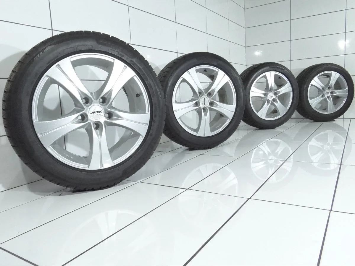 KOŁA UŻYWANE AUTEC OE 46389 MICHELIN PILOT ALPIN PA2 ZP 5X120 ET34 225/50R17 94H [2010] 6,5MM, zdjęcie 1