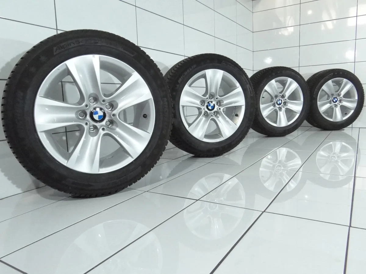 KOŁA UŻYWANE BMW OE STYLING 327 6790172 MICHELIN Alpin 5 ZP, 5 F10, F11, 6 F06, F12, F13 5x120 ET30 225/55R17 97H [2016] 7MM, zdjęcie 1