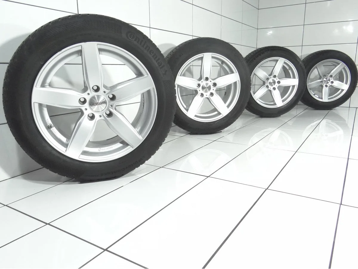 KOŁO UŻYWANE DEZENT OE KBA49263 BMW F10, F11, OPEL INSIGNIA 5X120 ET30 225/55R17 101V [2018] 6,5MM SREBRNY, zdjęcie 1