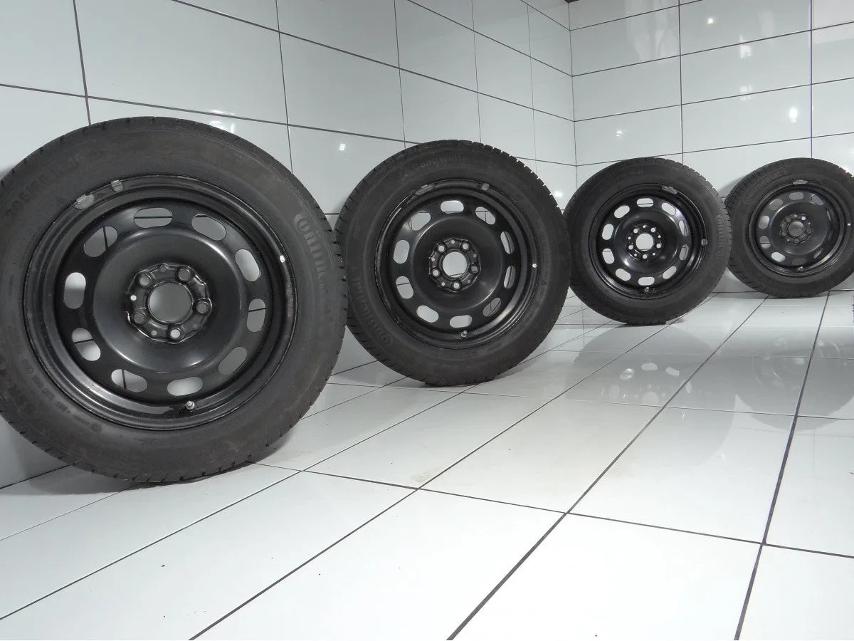 KOŁA UŻYWANE BMW OE 6884660 1 F40, 2 F44 F45 F46, X1 F48, X2 F39 5x112 ET47 205/60R16 96H [2018] 7MM Czarny, zdjęcie 1