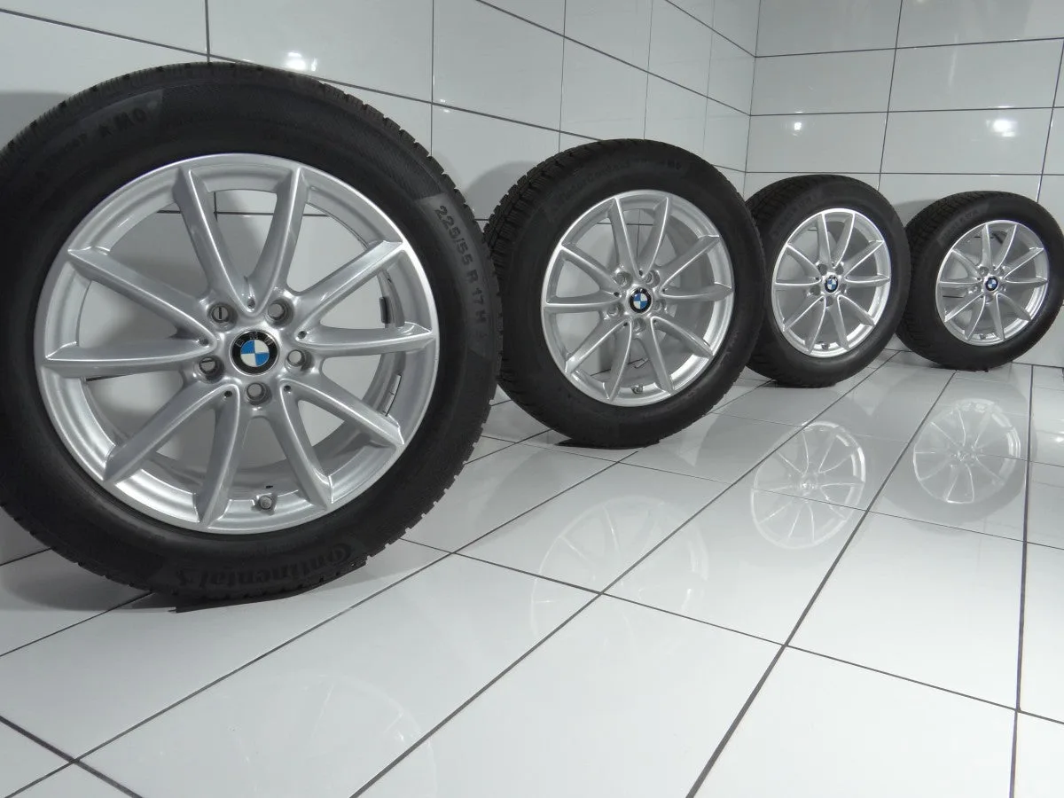 KOŁA UŻYWANE BMW OE STYLING 560 6856061 X1 F48, X2 F39 5x112 ET52 225/55R17 97H [2018] 7,5MM Srebrny, zdjęcie 1