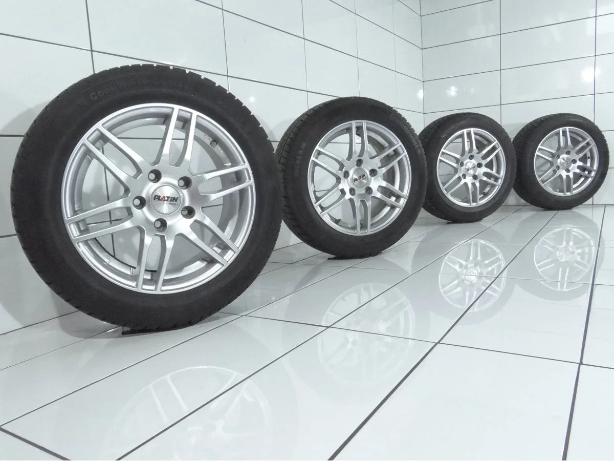 KOŁA UŻYWANE Platin OE 48792 BMW 1 E81 E82 E88 E87 5x120 ET45 205/55R16 91H [2012] 6,5MM Srebrny, zdjęcie 1