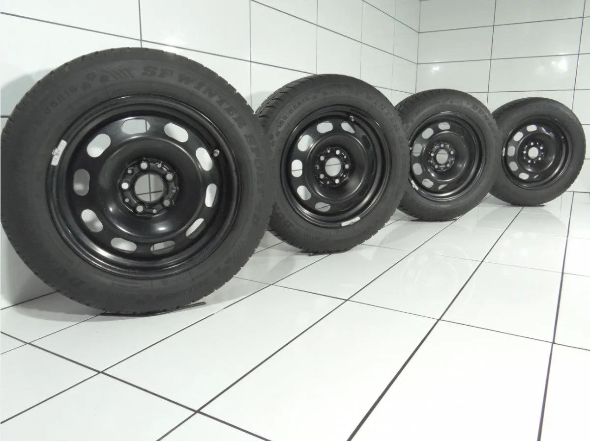 KOŁA UŻYWANE KFZ OE KBA43738 MINI R60 R61 5x112 ET47 195/65R16 92H [2017] 6,5MM Czarny, zdjęcie 1