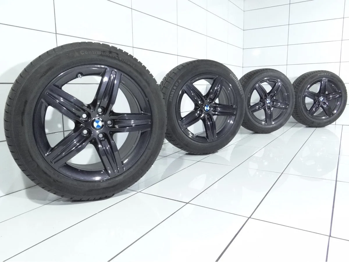 KOŁA UŻYWANE BMW OE STYLING 379 6855091 2 F45 F46 5x112 ET54 205/55R17 95H [2018] 7,5MM Antracytowy, zdjęcie 1