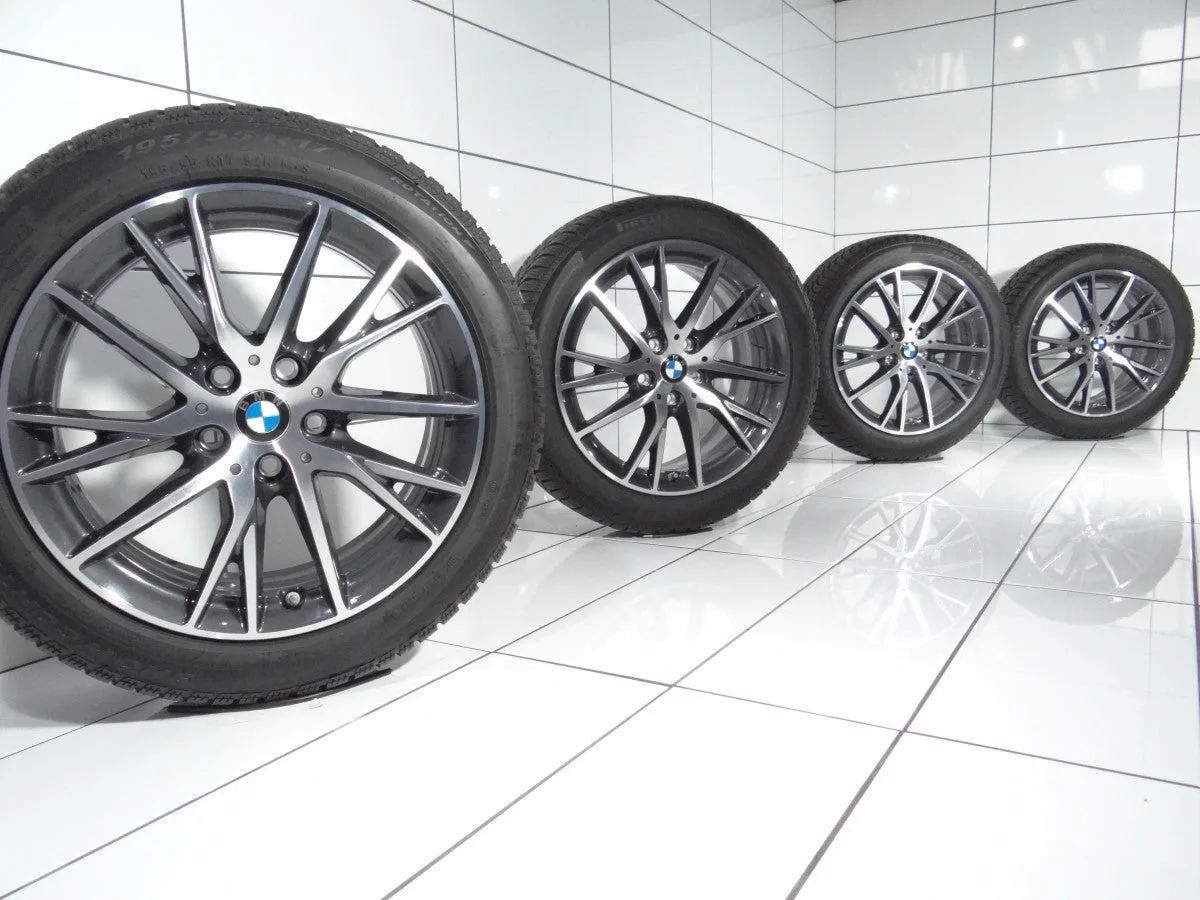 KOŁA UŻYWANE BMW OE STYLING 489 7849122 1 F40, 2 F44 F45 F46 5x112 ET47 195/55R17 92H [2019] 6,5MM Grafitowy, zdjęcie 1