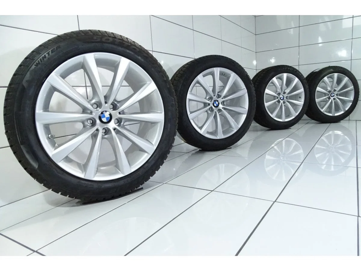 KOŁA UŻYWANE BMW OE STYLING 642 6867338+ PIRELLI Winter Sottozero 3, 5 G30 G31, 8 G14 G15 G16 5x112 ET30 245/45R18 100V [2016], zdjęcie 1