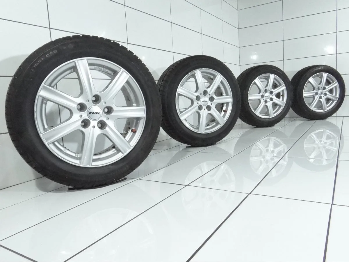 KOŁA UŻYWANE Rial OE 48085 Continental ContiWinterContact TS 830 P SSR 5x120 ET34 205/55R16 91H [2010] 5,5MM, zdjęcie 1