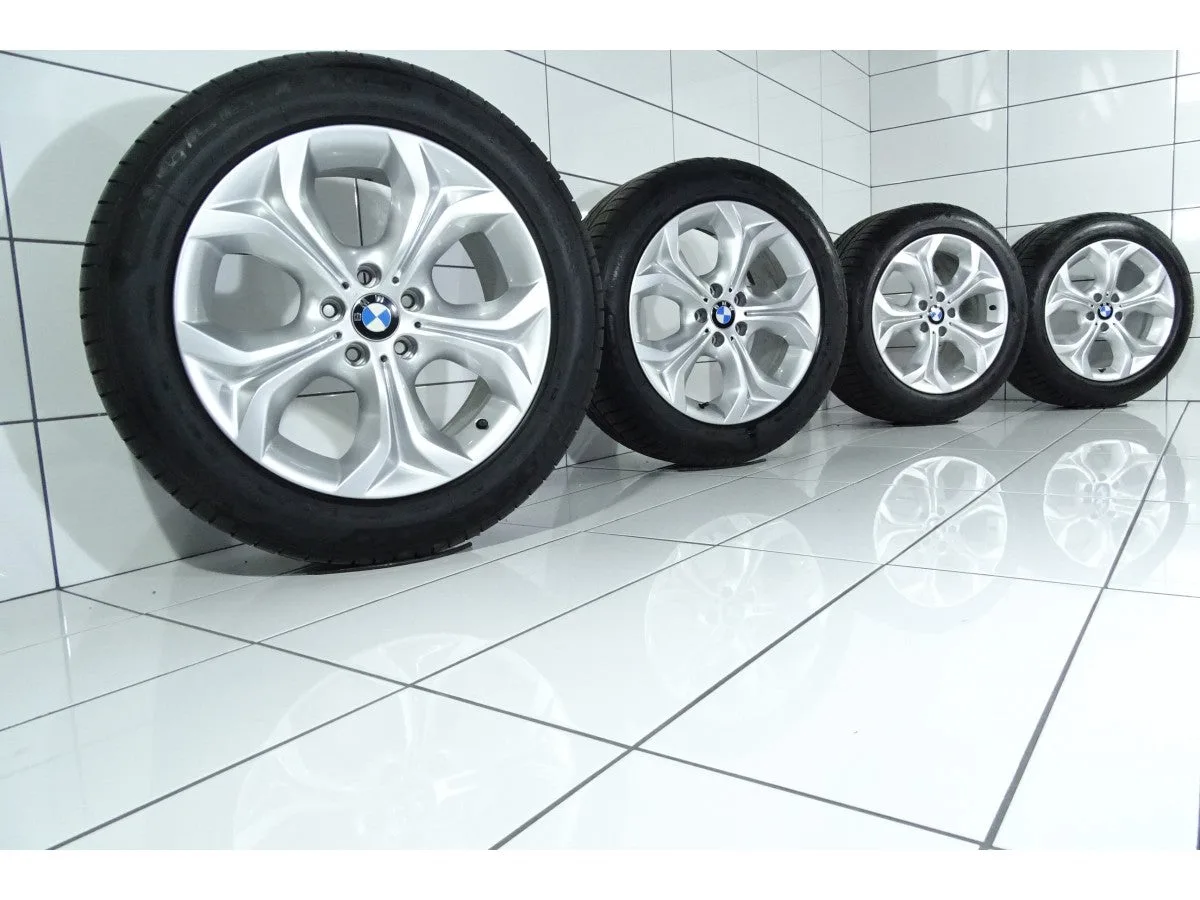 KOŁA UŻYWANE BMW OE STYLING 335 6788008/6788009 X5 E70 5x120 ET48/53 255/50-285/45R19 107/113W [2013] 6,5MM Srebrny, zdjęcie 1