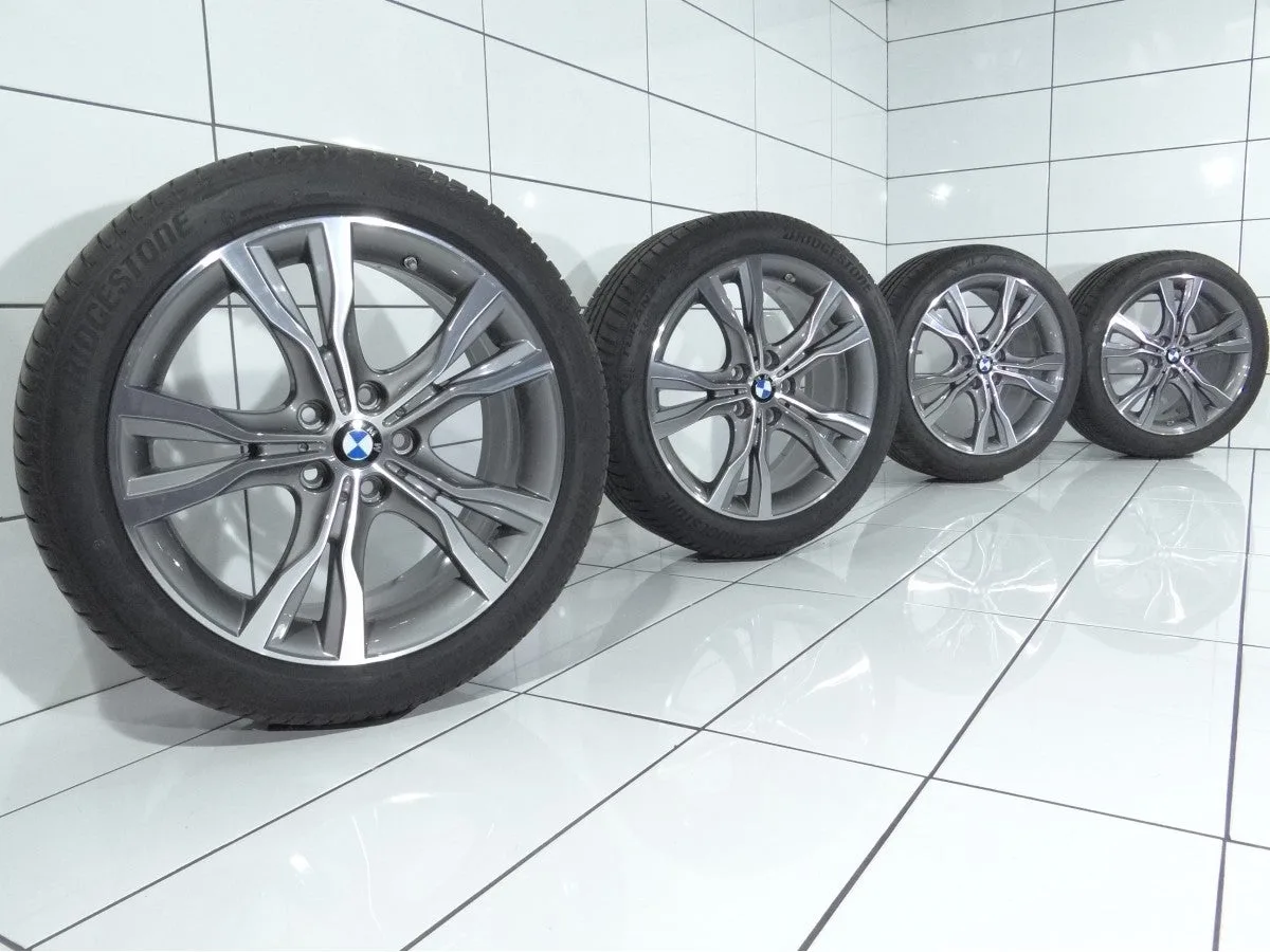 KOŁA UŻYWANE BMW OE STYLING 484 6855093 2 F45 F46 5x112 ET57 225/45R18 95Y [2019] 6,5MM Szary, zdjęcie 1