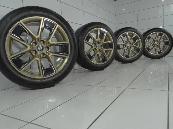 KOŁA BMW 4(G26) i4, 5X112, ET-36/ET-42, 245/45R18-255/45R18 100Y/103Y ZŁOTY, zdjęcie 1