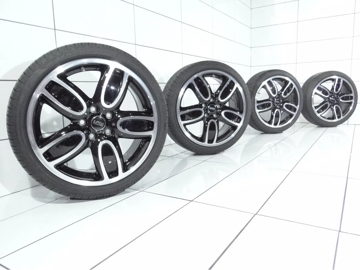 KOŁO UŻYWANE Mini OE STYLING 509 6855115 F55, F56, F57 5x112 ET54 205/40R18 86W [2019] Czarny, zdjęcie 1